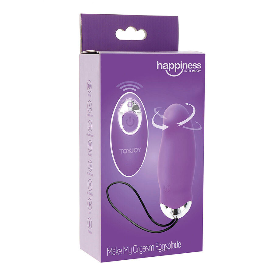 TOYJOY - HAPPINESS MY ORGASM EGGSPLODE VIBRATOR REMOTE CONTROL - NOCTURNA DESIRES