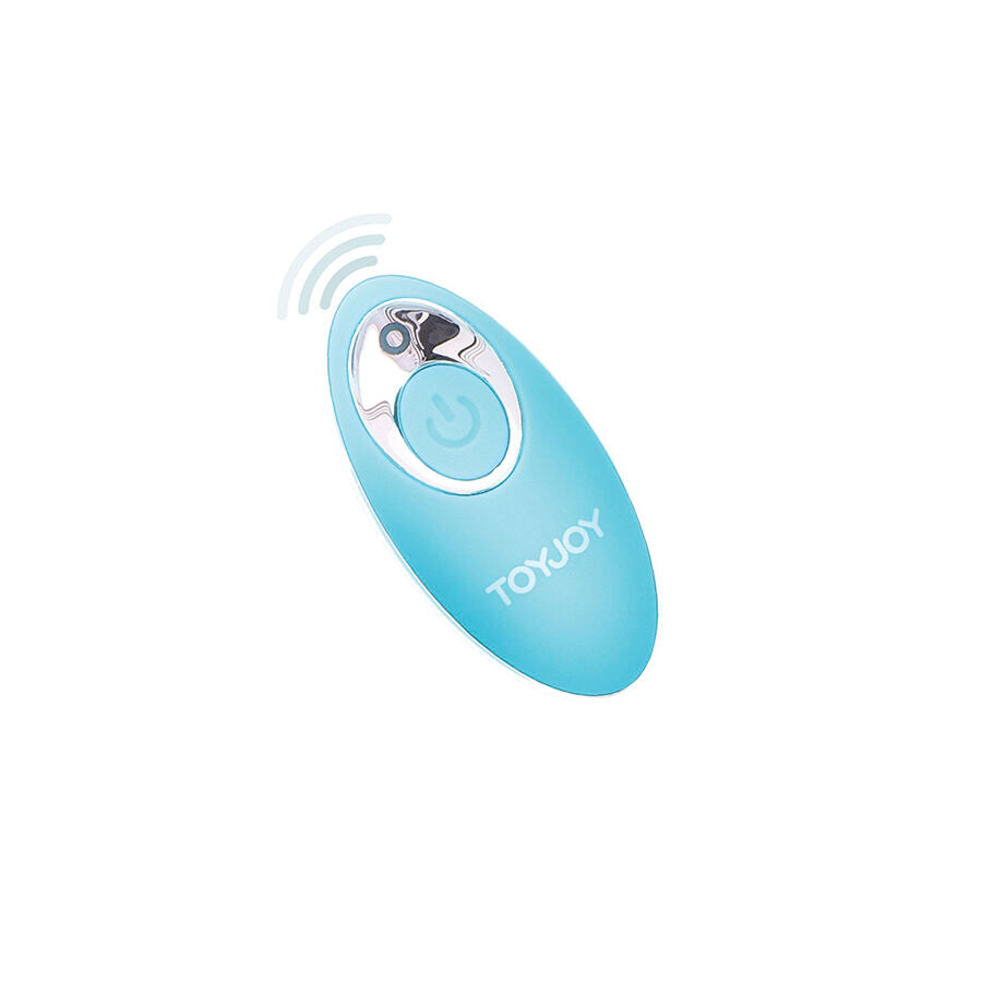 TOYJOY - HAPPINESS I'M SO EGGCITED REMOTE CONTROL VIBRATOR BLUE - NOCTURNA DESIRES