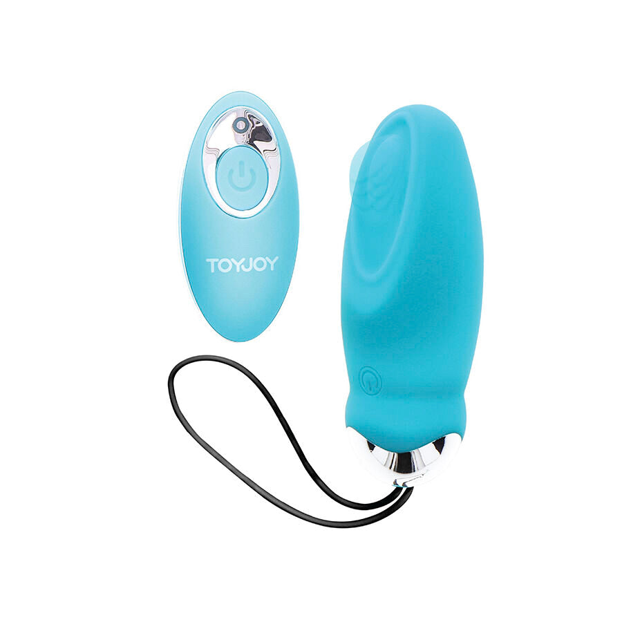 TOYJOY - HAPPINESS I'M SO EGGCITED REMOTE CONTROL VIBRATOR BLUE - NOCTURNA DESIRES