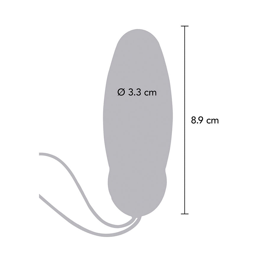 TOYJOY - HAPPINESS I'M SO EGGCITED REMOTE CONTROL VIBRATOR BLUE - NOCTURNA DESIRES