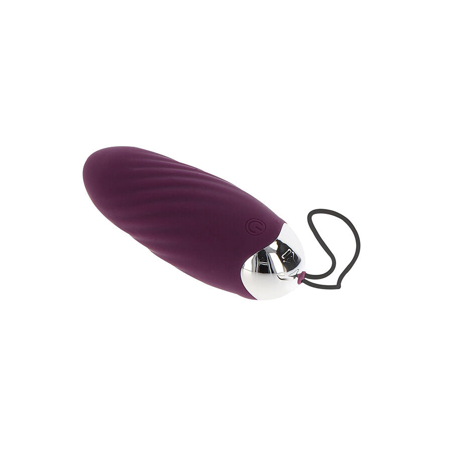 TOYJOY - HAPPINESS KNOCK KNOCK EGGSTAVAGANT VIBRATOR WITH REMOTE CONTROL PURPLE - NOCTURNA DESIRES