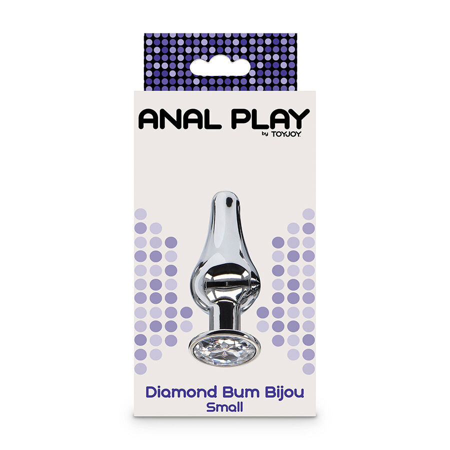 TOYJOY - ANAL PLAY DIAMOND BUM BIJOU SMALL ANAL PLUG - NOCTURNA DESIRES