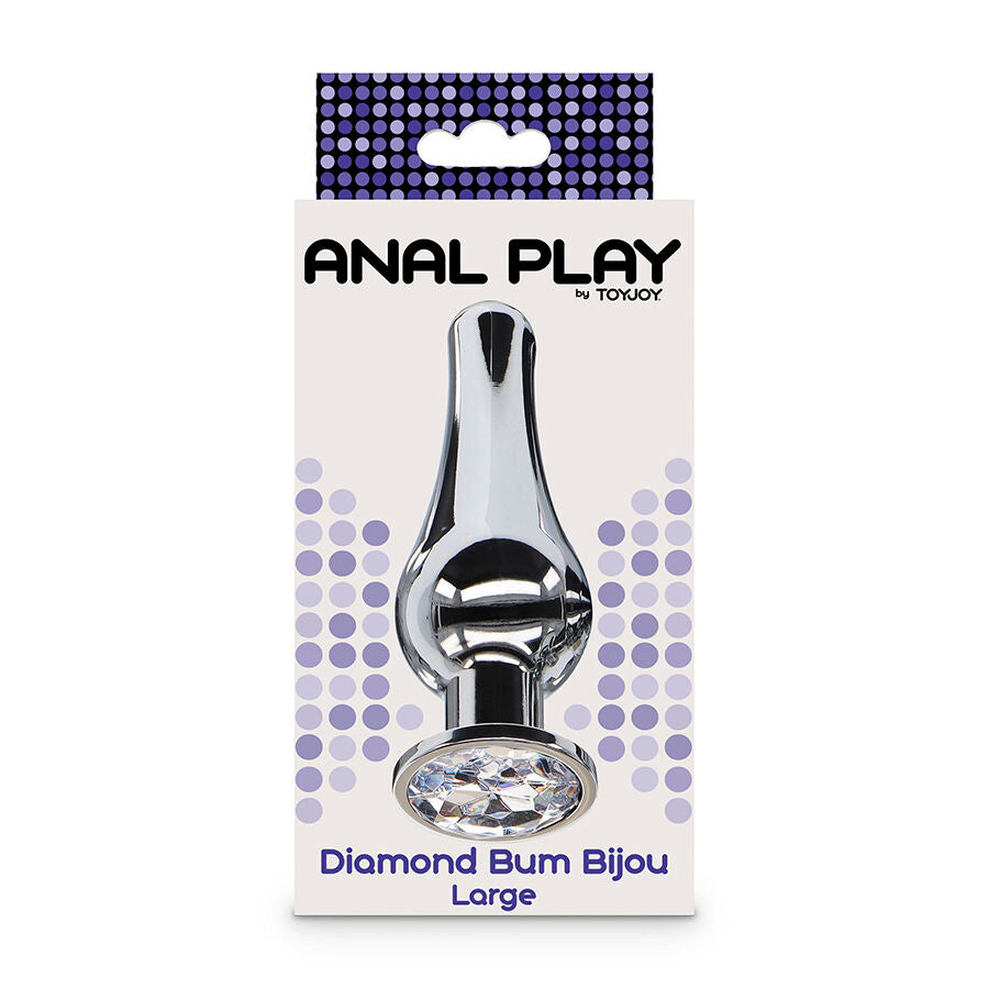 TOYJOY - ANAL PLAY DIAMOND BUM BIJOU LARGE ANAL PLUG - NOCTURNA DESIRES