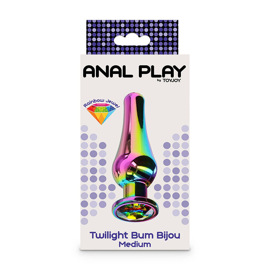TOYJOY - ANAL PLAY TWILIGHT BUM BIJOU MEDIUM ANAL PLUG - NOCTURNA DESIRES