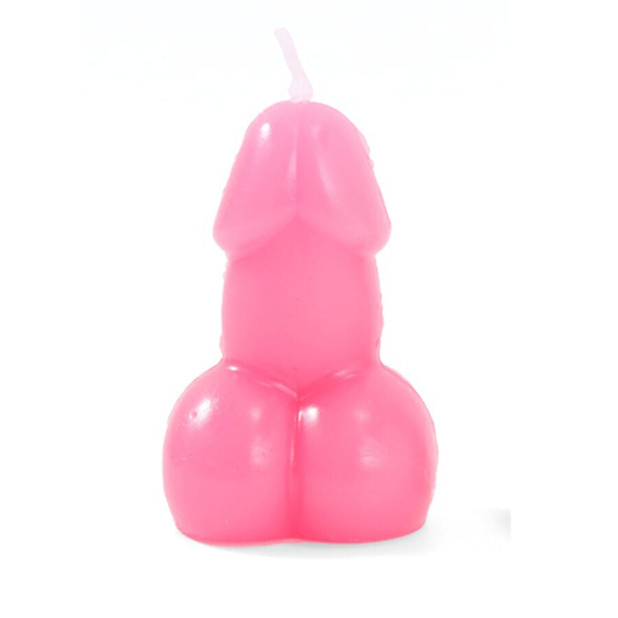 DIABLO PICANTE - PENIS SHAPED CANDLE IN FUCHSIA COLOR - NOCTURNA DESIRES