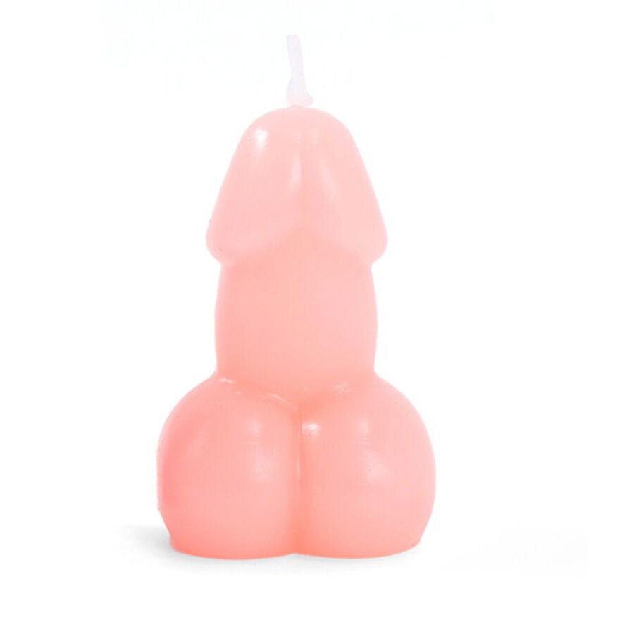 DIABLO PICANTE - PENIS SHAPED CANDLE IN PINK COLOR - NOCTURNA DESIRES