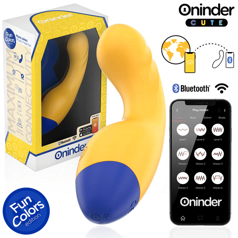 ONINDER CUTE - LOVE BUDDY MASTER G-SPOT VIBRATOR - FREE WORLDWIDE APP - NOCTURNA DESIRES