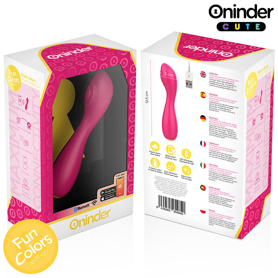 ONINDER CUTE - LOVE BUDDY MASTER G-SPOT VIBRATOR - FREE WORLDWIDE APP - NOCTURNA DESIRES