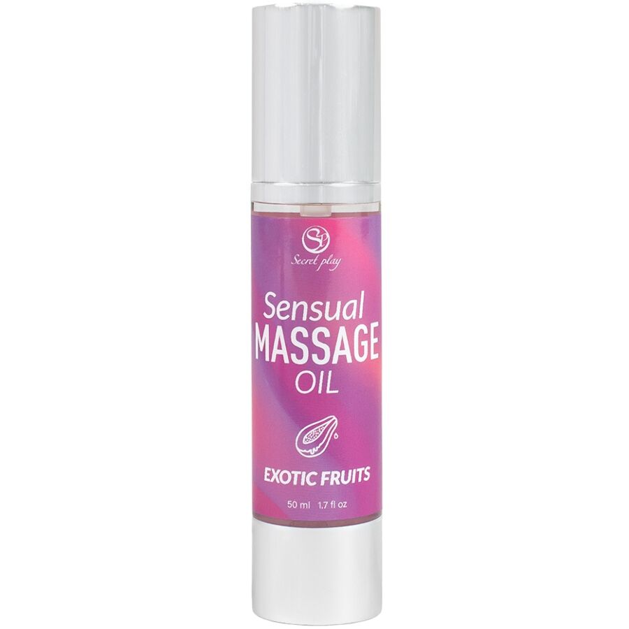 SECRETPLAY - EXOTIC FRUITS MASSAGE OIL - NOCTURNA DESIRES