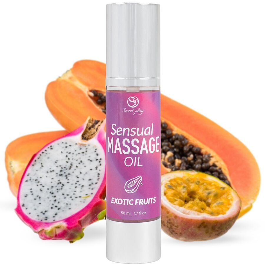 SECRETPLAY - EXOTIC FRUITS MASSAGE OIL - NOCTURNA DESIRES
