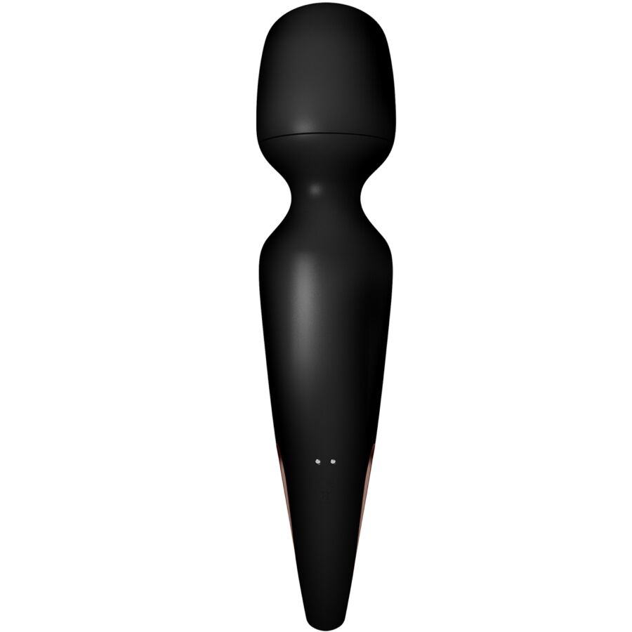 SATISFYER - WAND ERLAND VIBRATING MASSAGER BLACK - NOCTURNA DESIRES