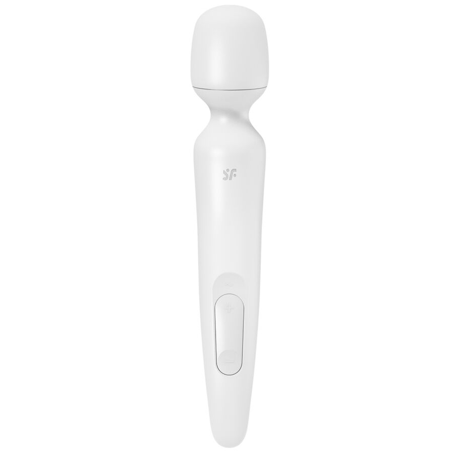 SATISFYER - WAND ERLAND VIBRATING MASSAGER WHITE - NOCTURNA DESIRES