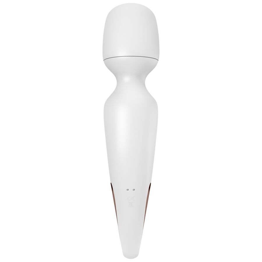 SATISFYER - WAND ERLAND VIBRATING MASSAGER WHITE - NOCTURNA DESIRES