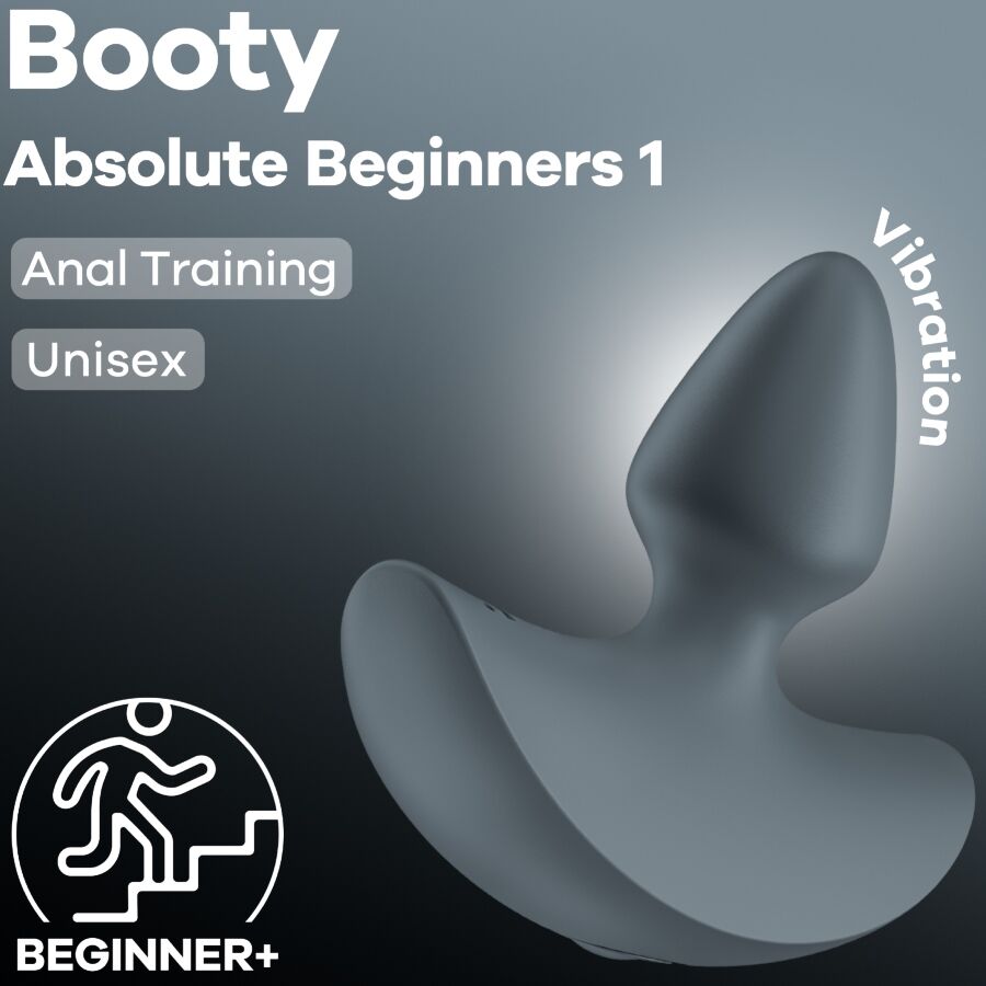 SATISFYER - ABSOLUTE BEGINNERS 1 PLUG ANAL VIBRATOR - NOCTURNA DESIRES