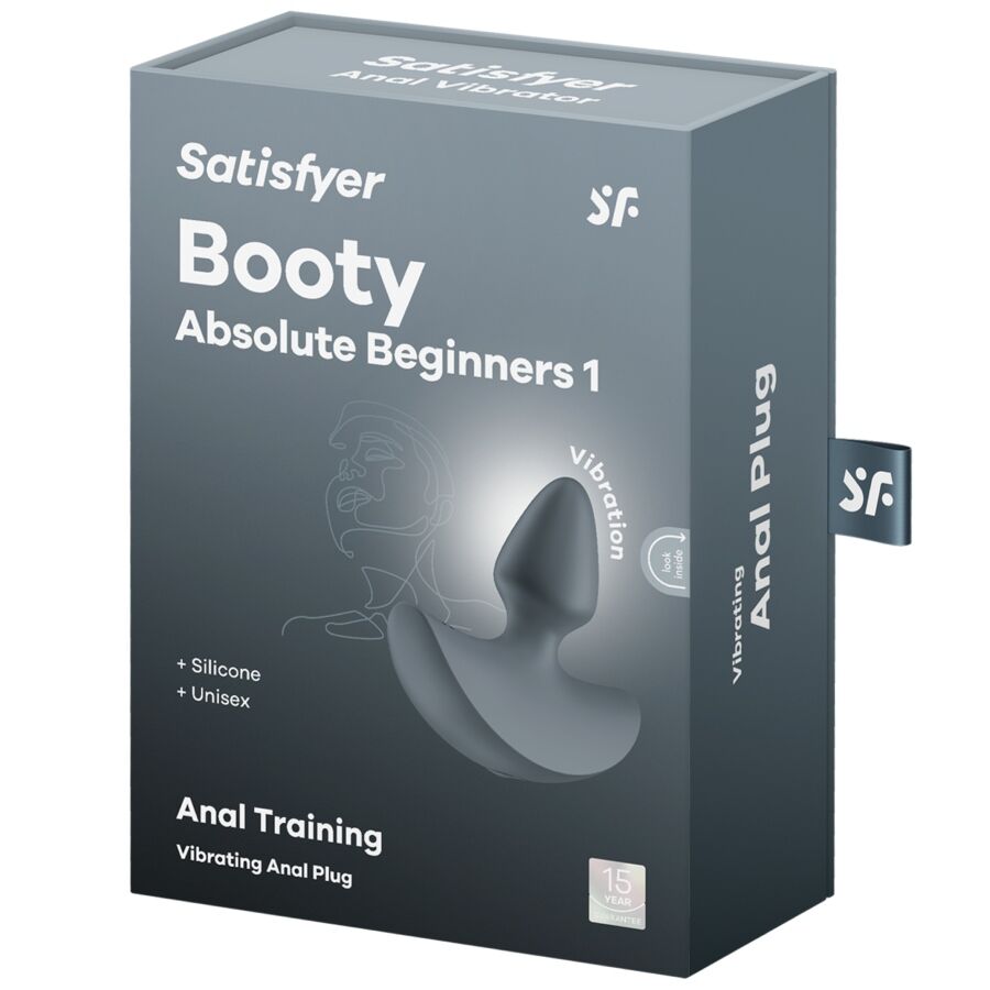 SATISFYER - ABSOLUTE BEGINNERS 1 PLUG ANAL VIBRATOR - NOCTURNA DESIRES