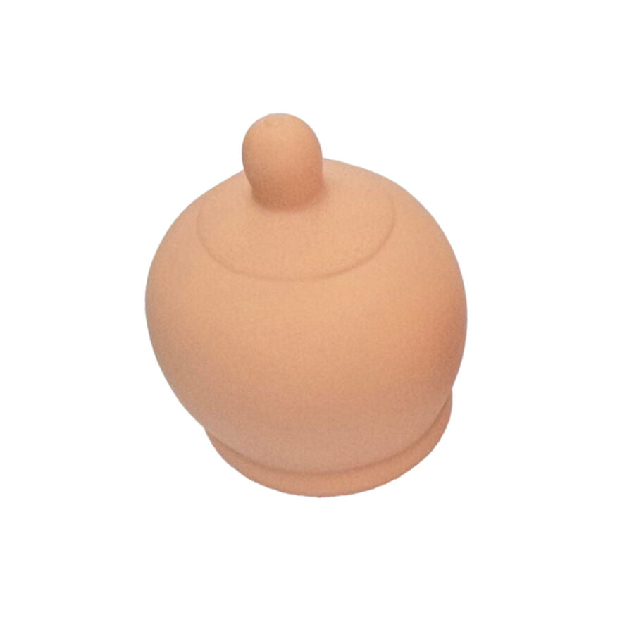 DIABLO PICANTE - FLESH-COLORED BREAST-SHAPED STRESS TOY - NOCTURNA DESIRES