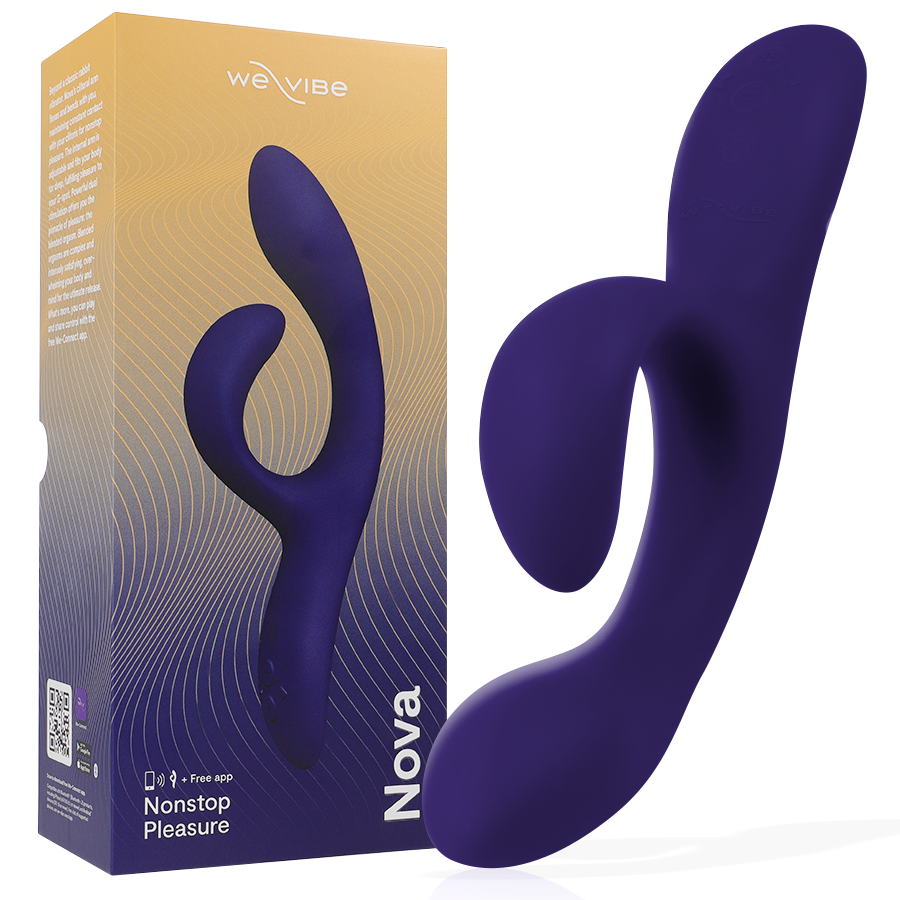 WE-VIBE - NOVA 3 RABBIT VIBRATOR MIDNIGHT BLUE - NOCTURNA DESIRES
