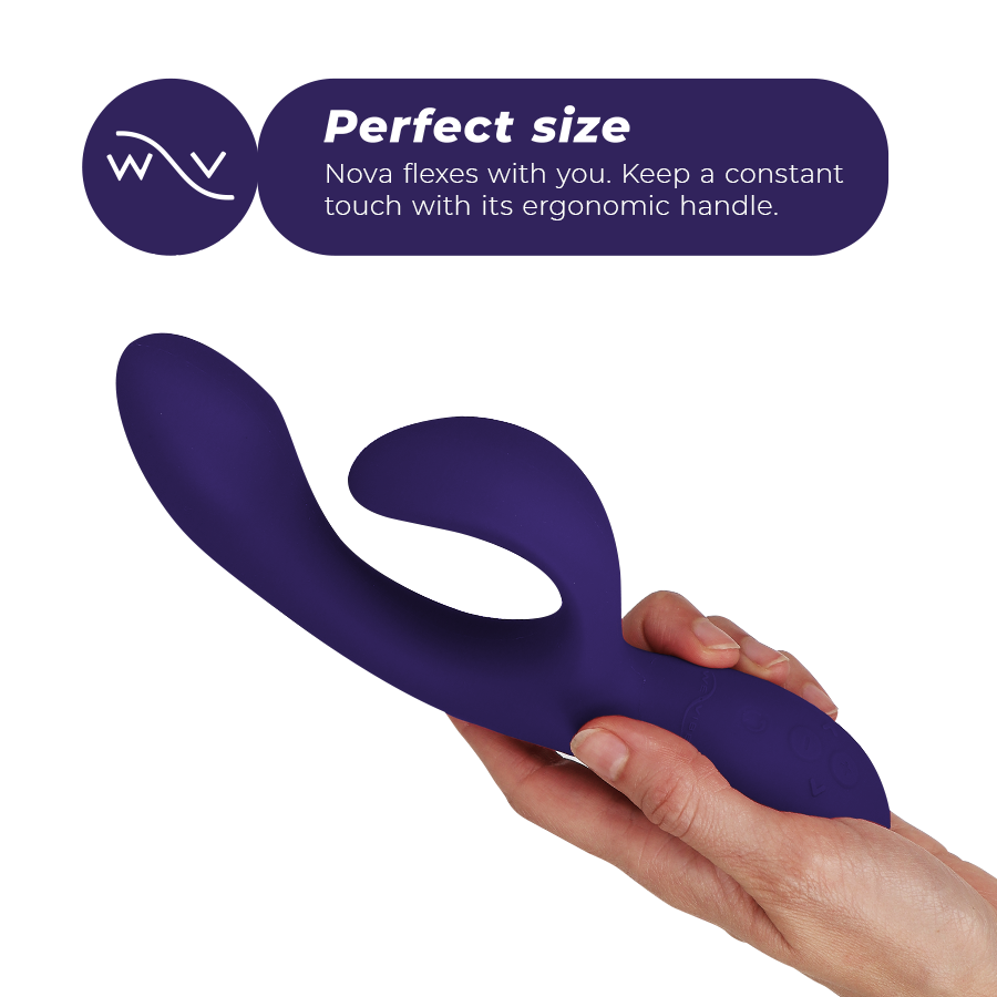 WE-VIBE - NOVA 3 RABBIT VIBRATOR MIDNIGHT BLUE - NOCTURNA DESIRES