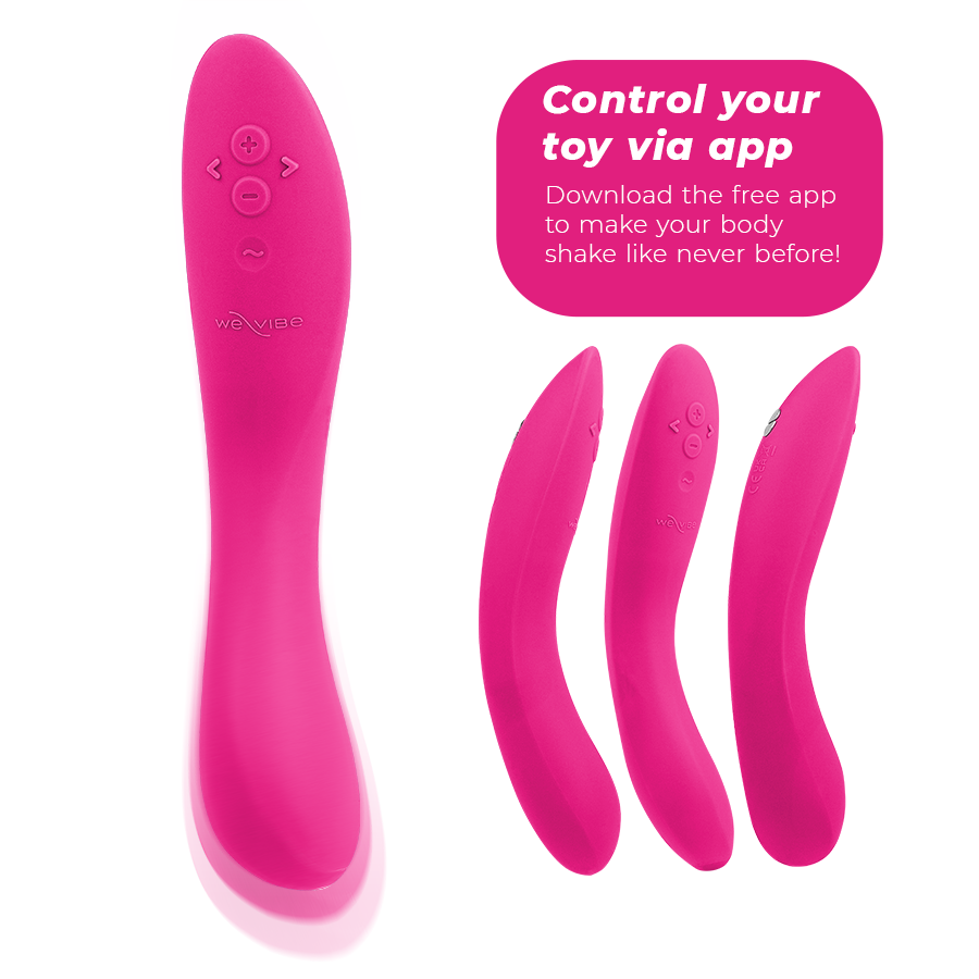 WE-VIBE - RAVE 2 G-SPOT VIBRATOR PINK - NOCTURNA DESIRES
