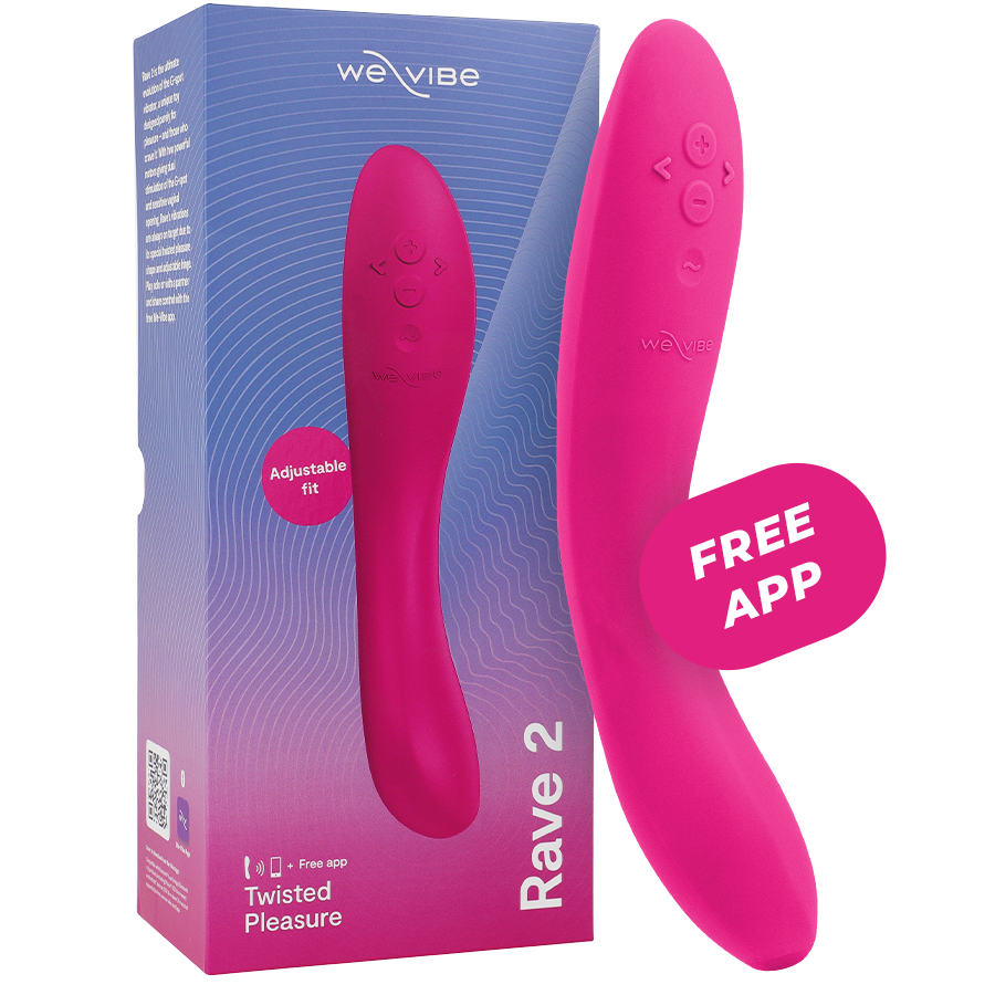 WE-VIBE - RAVE 2 G-SPOT VIBRATOR PINK - NOCTURNA DESIRES