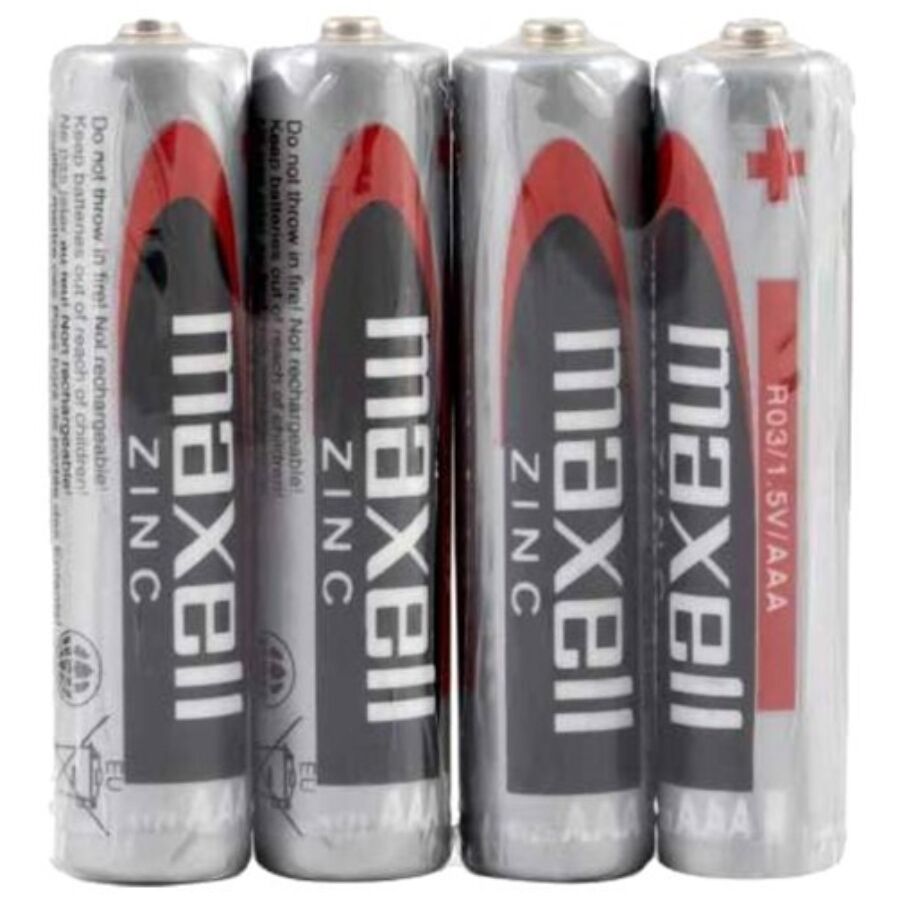 MAXELL - BATTERY SALINA MANGANESO AAA R03 RETRACTIL*4 - NOCTURNA DESIRES