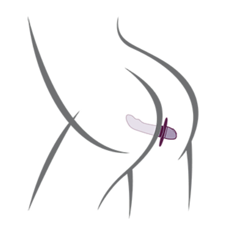 ROCKS-OFF - QUEST PROSTATE BULLET PROSTATE VIBRATOR BLACK - NOCTURNA DESIRES