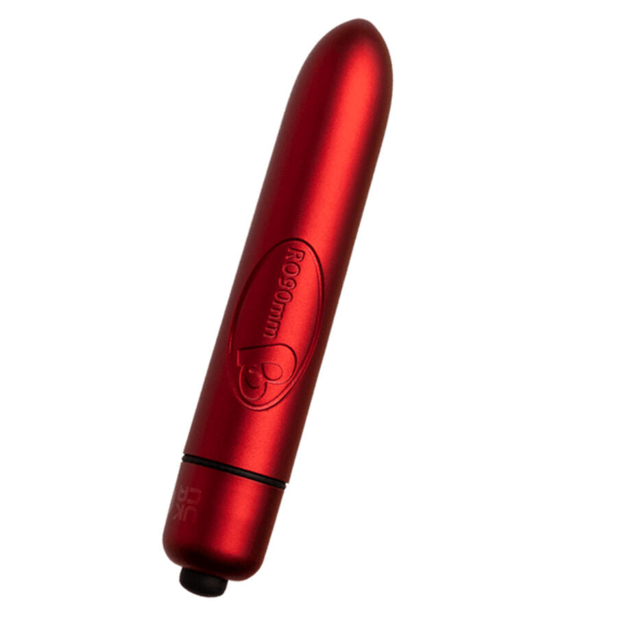ROCKS-OFF - RO-90 SCARLET VELVET VIBRATING BULLET RED - NOCTURNA DESIRES