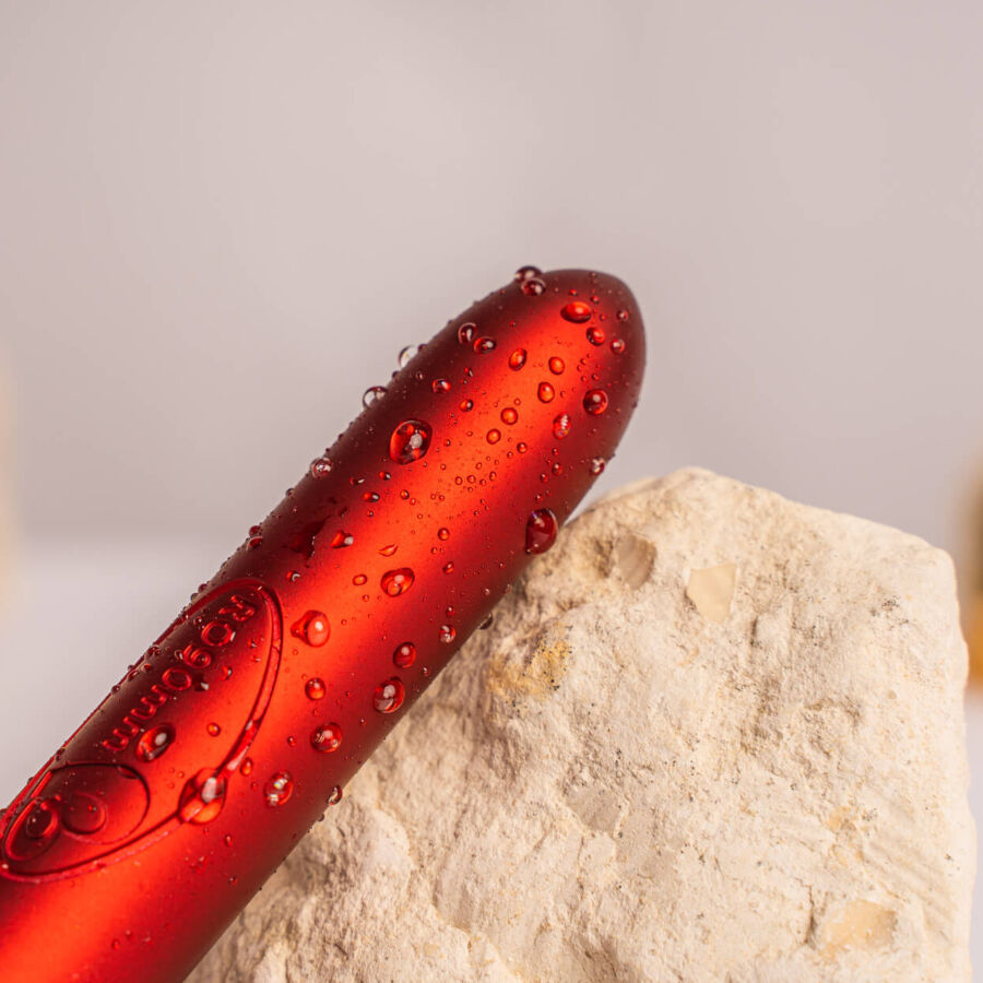 ROCKS-OFF - RO-90 SCARLET VELVET VIBRATING BULLET RED - NOCTURNA DESIRES