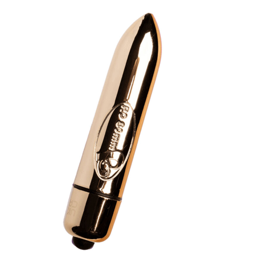 ROCKS- OFF - RO-80 CHAMPAGNE GOLDEN VIBRATING BULLET - NOCTURNA DESIRES
