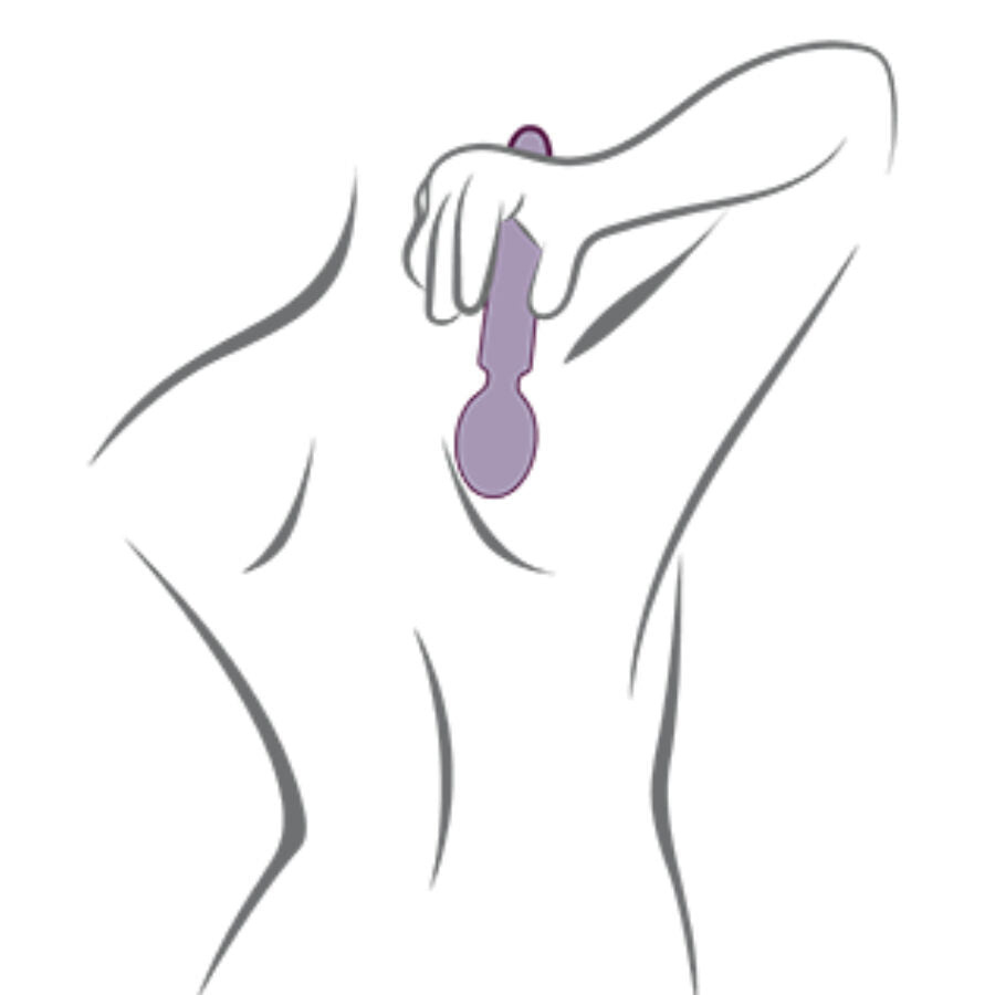 ROCKS- OFF - ORIEL FLEXIBLE WAND VIBRATOR FUCHSIA - NOCTURNA DESIRES