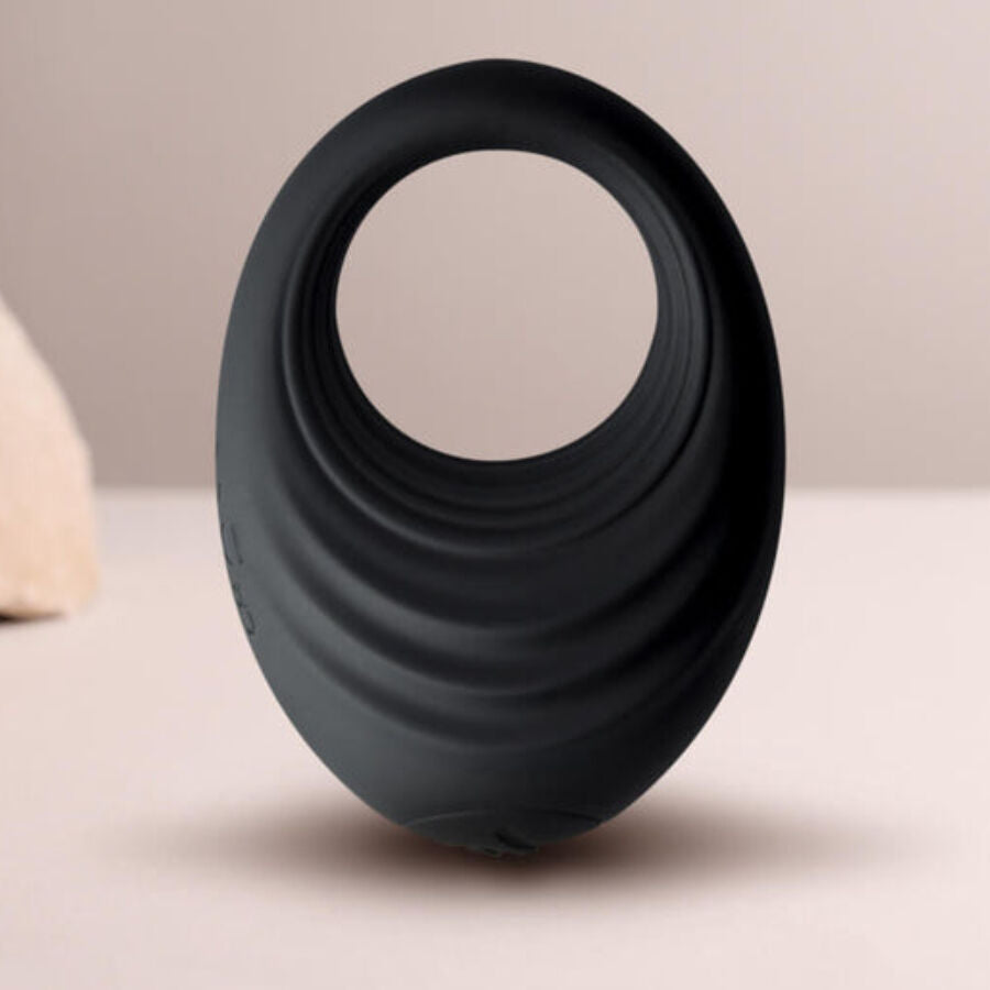 ROCKS-OFF - SPIRE BLACK VIBRATING PENIS RING - NOCTURNA DESIRES