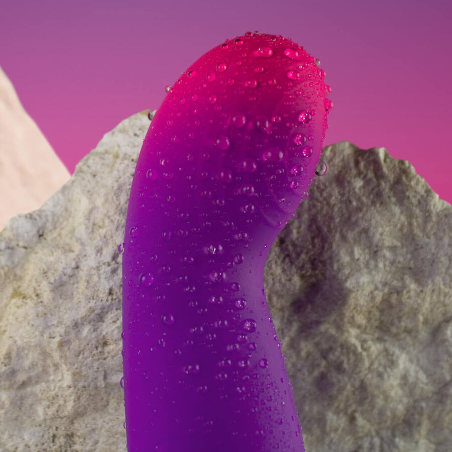ROCKS- OFF - GLOW GIRL VIBE DISCREET PURPLE G-SPOT VIBRATOR - NOCTURNA DESIRES