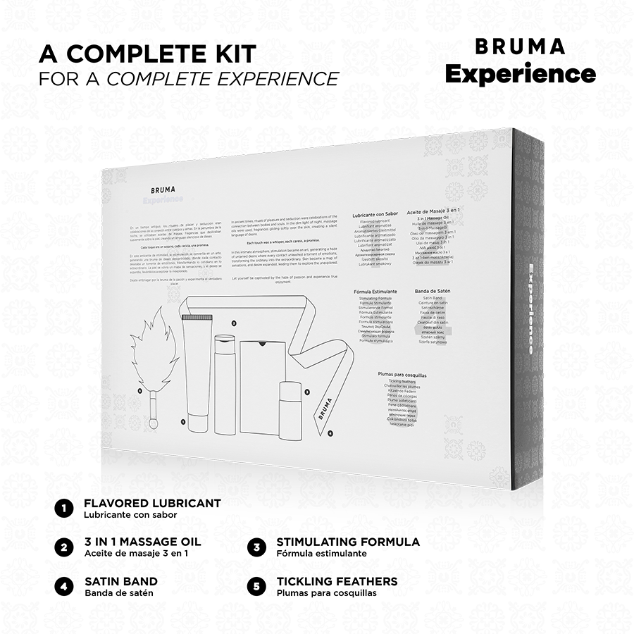 BRUMA XPERIENCE - VIBRO-ORGASMIC SWEET GUM TEMPTATION KIT - NOCTURNA DESIRES