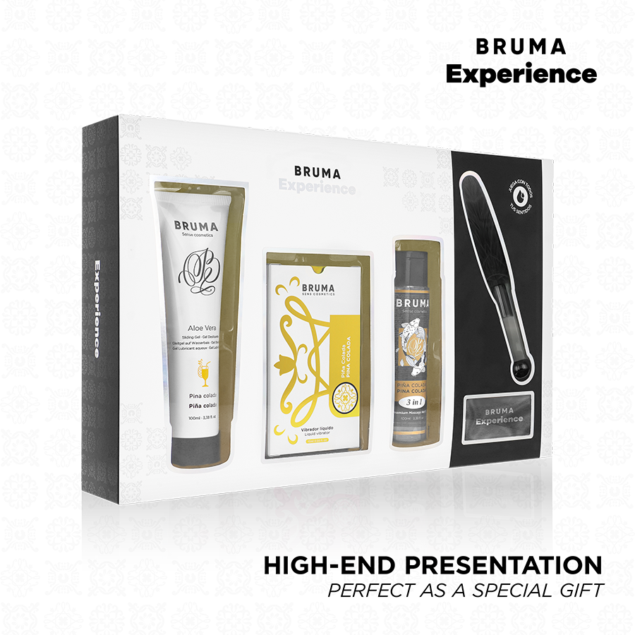 BRUMA XPERIENCE - VIBRO-ORGASMIC PINA COLADA SWEET TEMPTATION KIT - NOCTURNA DESIRES