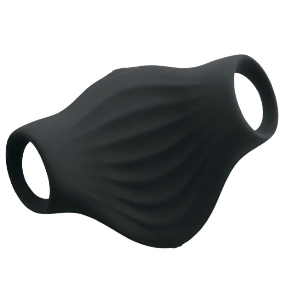 ROCKS- OFF - PALM BLACK FLEXIBLE VIBRATOR MASTURBATOR - NOCTURNA DESIRES