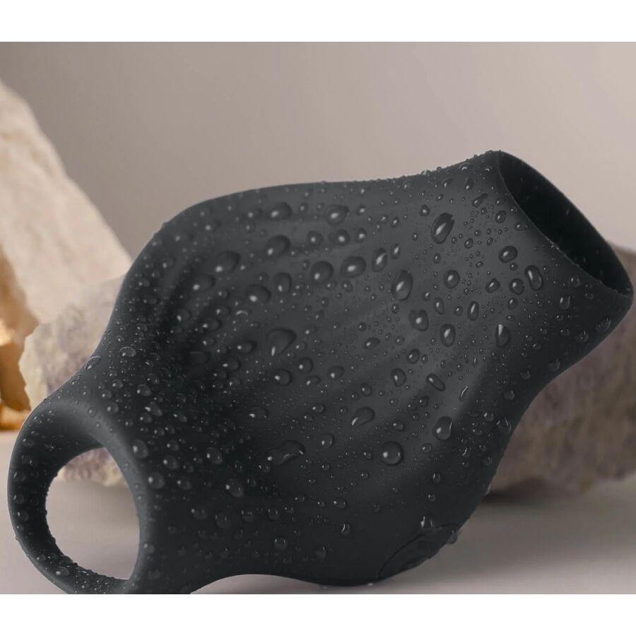 ROCKS- OFF - PALM BLACK FLEXIBLE VIBRATOR MASTURBATOR - NOCTURNA DESIRES
