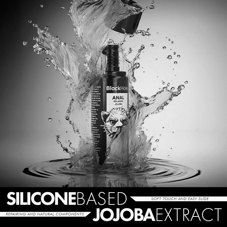 BLACK HOLE - ANAL RELAXING JOJOBA RELAX SILICONE BASE 100 ML - NOCTURNA DESIRES