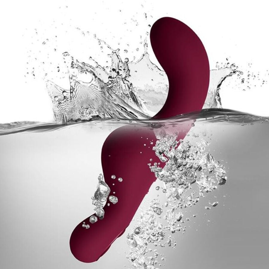 ROCKS- OFF - RUBY GLOW BLUSH RED G-SPOT VIBRATOR - NOCTURNA DESIRES