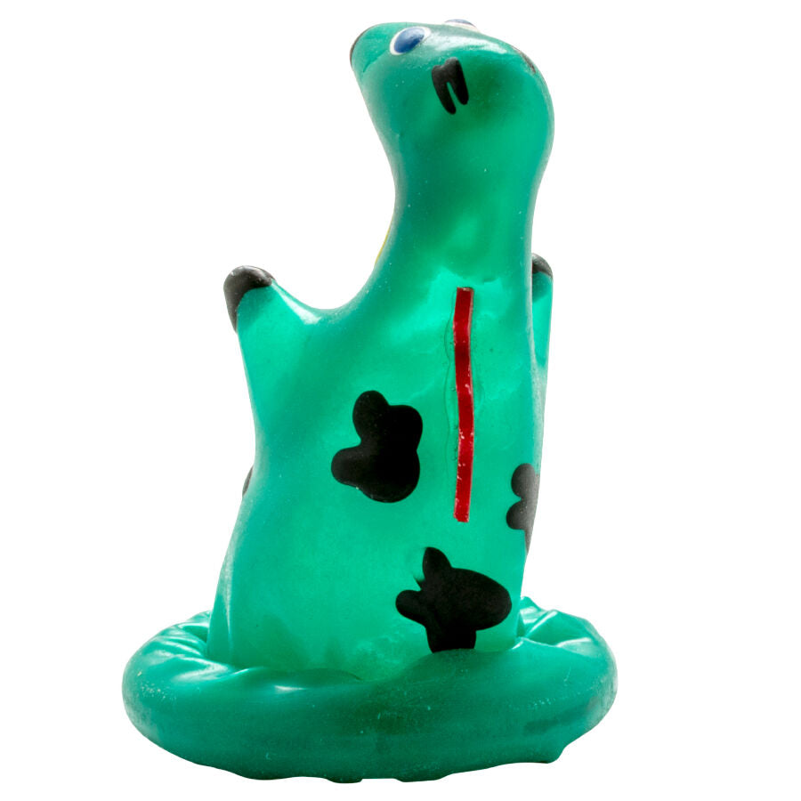 CONDOMERIE - HANDPAINTED NOVELTY CONDOMS LOCH NESS MONSTER - NOCTURNA DESIRES