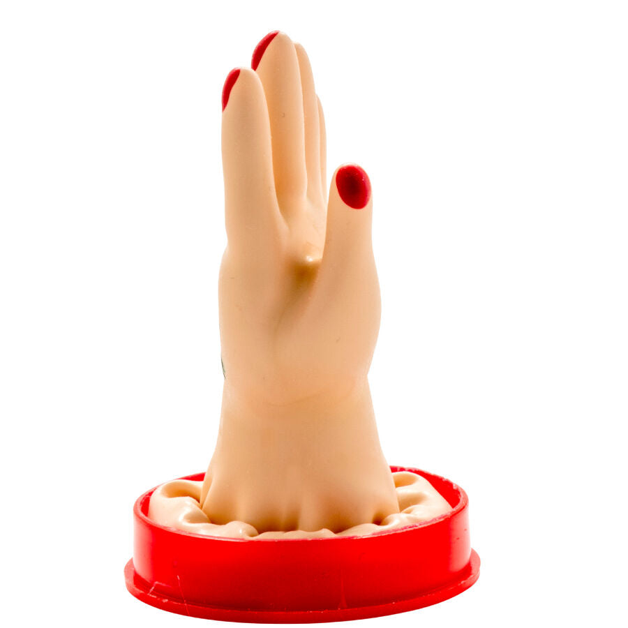 CONDOMERIE - HANDPAINTED NOVELTY CONDOMS HAND MODEL 1 - NOCTURNA DESIRES