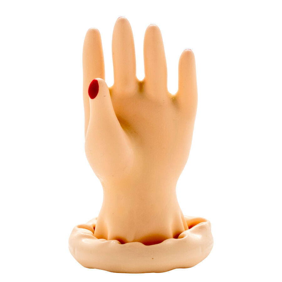 CONDOMERIE - HANDPAINTED NOVELTY CONDOMS HAND MODEL 1 - NOCTURNA DESIRES