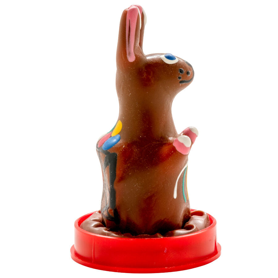 CONDOMERIE - HANDPAINTED NOVELTY CONDOMS EASTER BUNNY - NOCTURNA DESIRES
