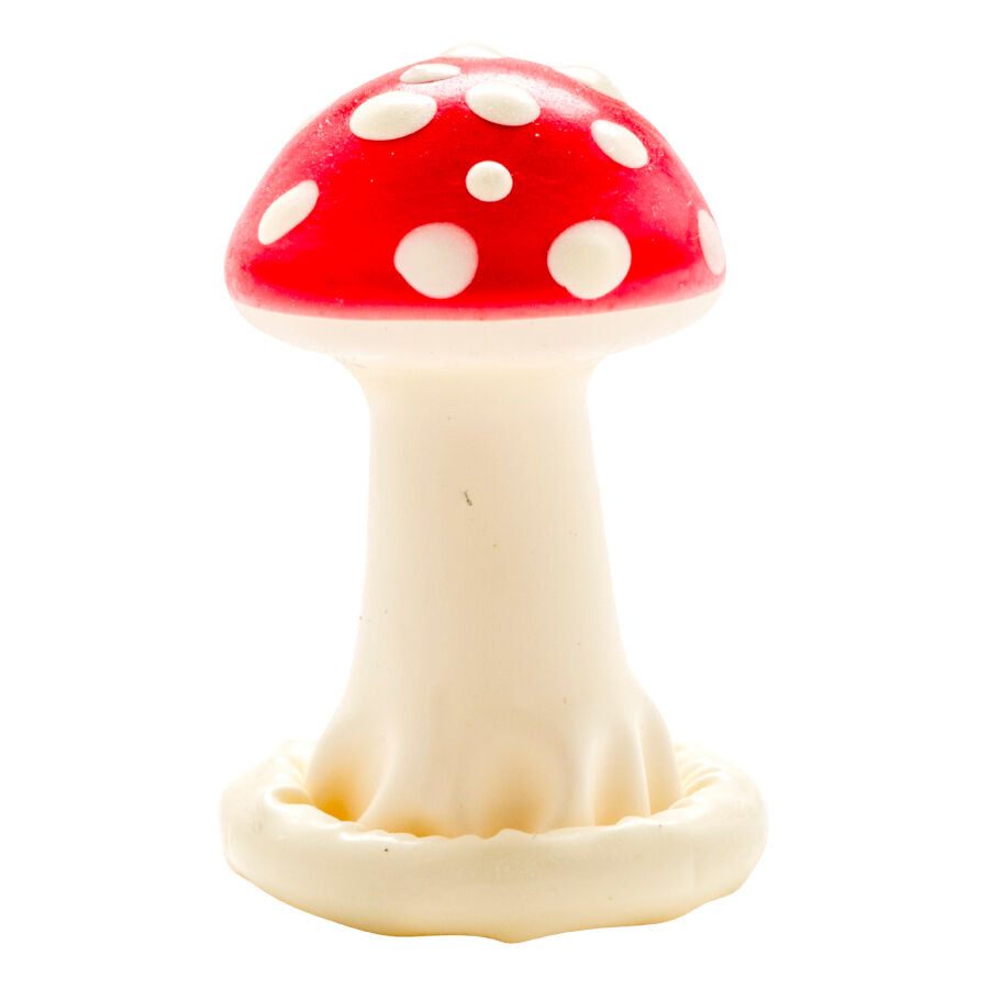 CONDOMERIE - HANDPAINTED NOVELTY CONDOMS TOADSTOOL MODEL 1 - NOCTURNA DESIRES
