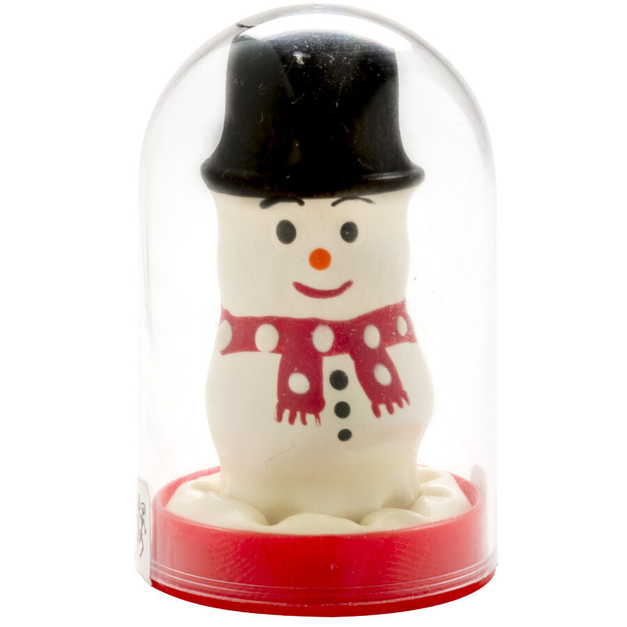 CONDOMERIE - HANDPAINTED NOVELTY CONDOMS SNOWMAN - NOCTURNA DESIRES