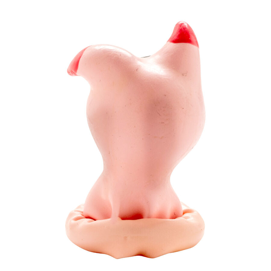 CONDOMERIE - HANDPAINTED NOVELTY CONDOMS PIG HEAD - NOCTURNA DESIRES