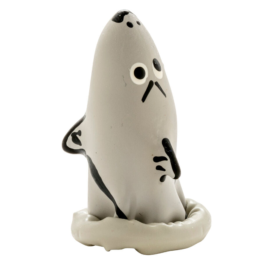 CONDOMERIE - HANDPAINTED NOVELTY CONDOMS SHARK MODEL 1 - NOCTURNA DESIRES