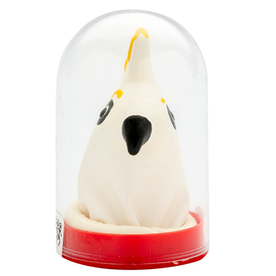 CONDOMERIE - HANDPAINTED NOVELTY CONDOMS PARROT WHITE - NOCTURNA DESIRES