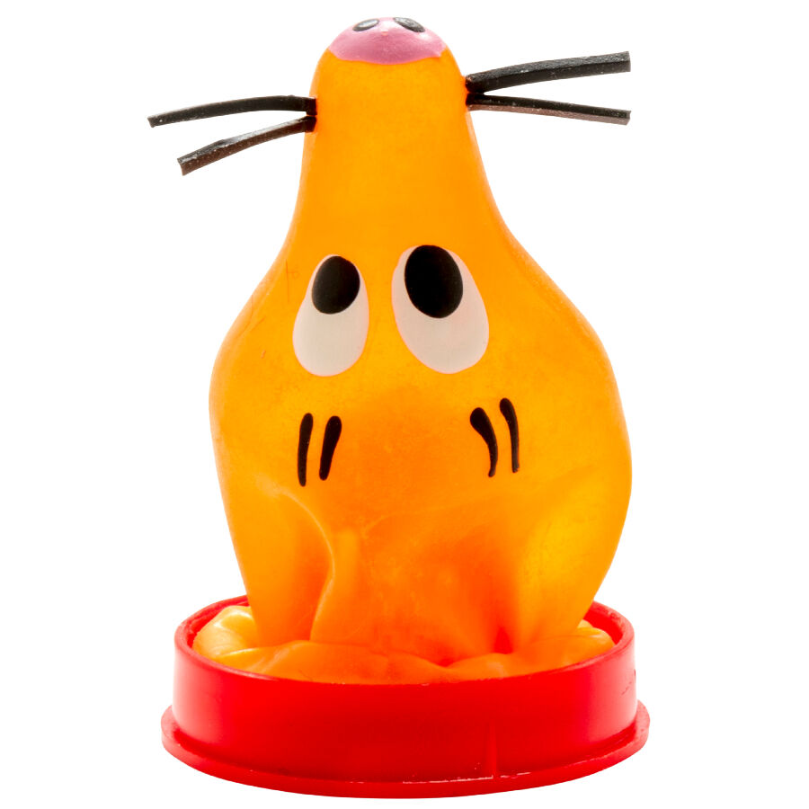 CONDOMERIE - HANDPAINTED NOVELTY CONDOMS FOX GLUED - NOCTURNA DESIRES