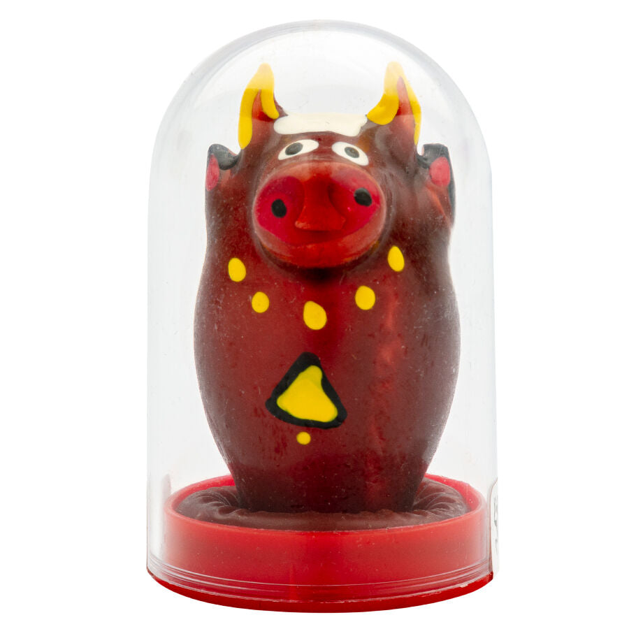 CONDOMERIE - HANDPAINTED NOVELTY CONDOMS BULL MODEL 1 - NOCTURNA DESIRES