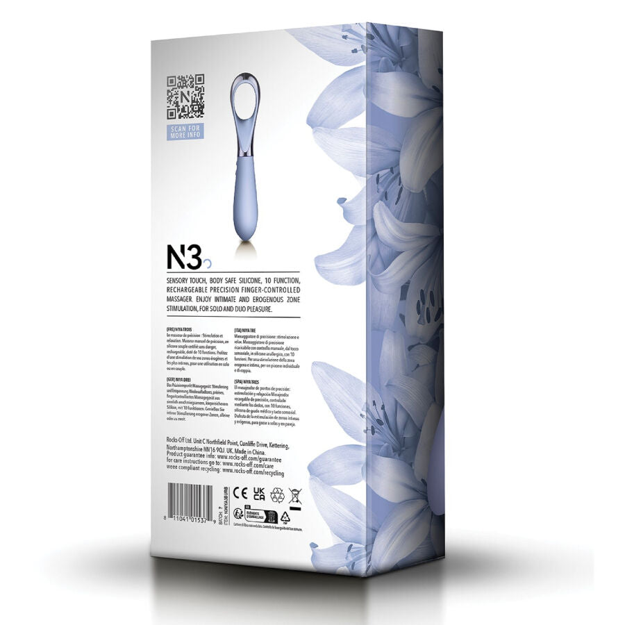 NIYA - N3 PRECISION EROGENATED ZONE MASSAGER - NOCTURNA DESIRES